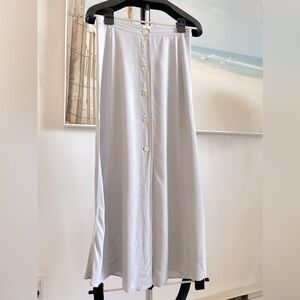 Aritzia Wilfred light blue/grey dress